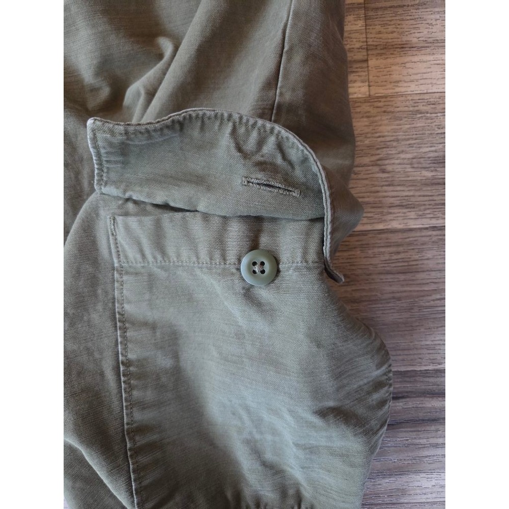 Everlane Organic Cotton Tapered Cargo Pants Womens S Olive Gorpcore Utility - Picture 4 of 8